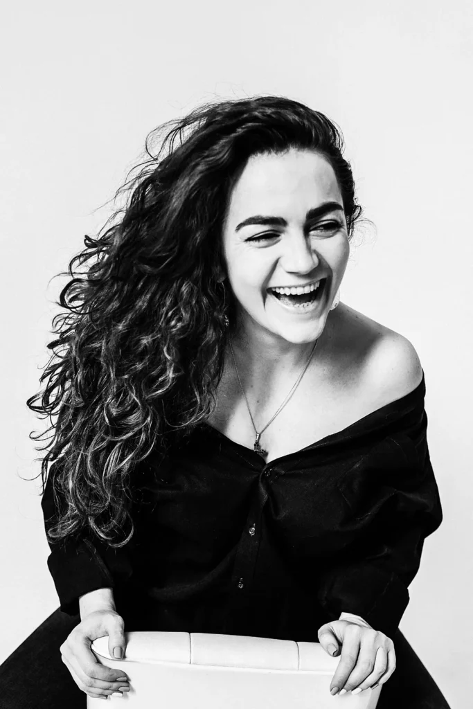 Kseniia, UK product photographer and founder of Kozulina Studio.